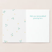 金ゴールド最高のワームリボンカード 箔カード (内部)