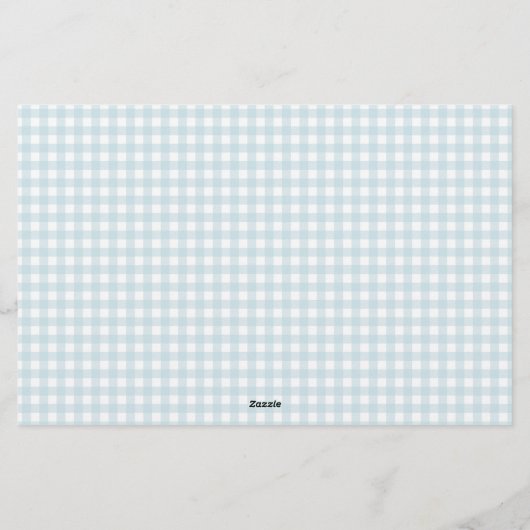 金ゴールド月と星ベビーシャワーアドバイスウィッシュカード 便箋 (裏面)