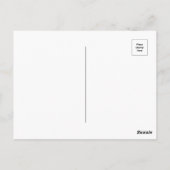 金ゴールド月相ブラックテクスチャ背景 ポストカード (裏面)