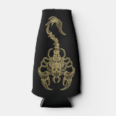 金ゴールド有毒猛毒 ボトルクーラー (正面)