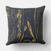 金ゴールド木目 クッション (裏面)