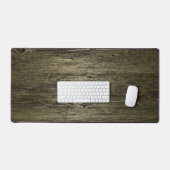 金ゴールド木目 デスクマット (キーボード&マウス)