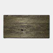 金ゴールド木目 デスクマット (正面)