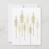 金ゴールド東松林 ノートカード (裏面)