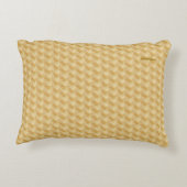 金ゴールド枕の糸 アクセントクッション (裏面)