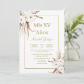 金ゴールド枠キンセアニェラ招待 招待状 (スタンド正面)