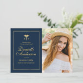 金ゴールド枠看護卒業発表 案内状 (スタンド正面)