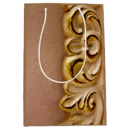 金ゴールド枠 ミディアムペーパーバッグ