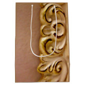 金ゴールド枠 ミディアムペーパーバッグ (裏面)