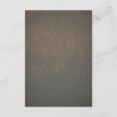 金ゴールド柳の木の枝結婚の詳細の挿入 エンクロージャーカード (裏面)