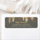 金ゴールド柳結婚枝 ラベル (インサイチュ)