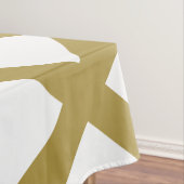 金ゴールド格子 テーブルクロス (インサイチュ)