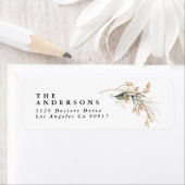 金ゴールド植物ユーカリエレガントライナリーモス ラベル (インサイチュ)