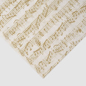 金ゴールド楽譜手書きヴィンテージ 薄葉紙 (詳細)