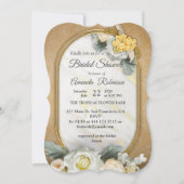 金ゴールド様々な幾何学圏のマンダラ 招待状 (正面)