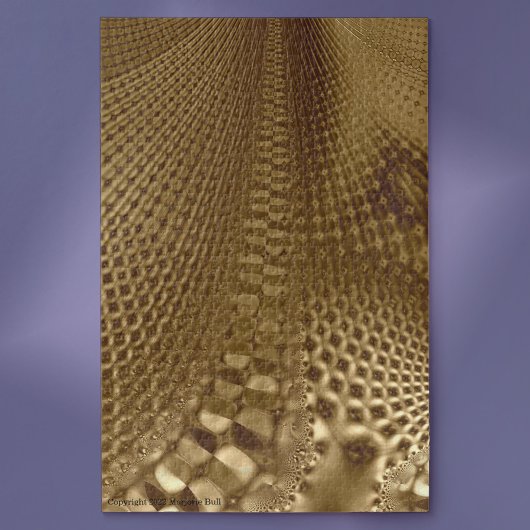 金ゴールド標準フラクタルジグソーパズル ジグソーパズル