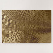 金ゴールド標準フラクタルジグソーパズル ジグソーパズル (横)