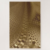 金ゴールド標準フラクタルジグソーパズル ジグソーパズル (縦)