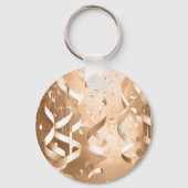 金ゴールド正午の年のEVEファミリーパーティーキーチェーン キーホルダー (裏面)