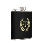 金ゴールド正義尺度 フラスク (右)