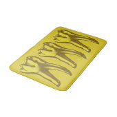 金ゴールド歯 バスマット (アングル)