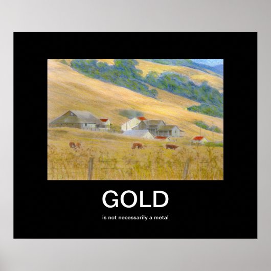 金ゴールド民主化ポスター ポスター (正面)