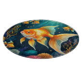 金ゴールド水中 カッティングボード (角)