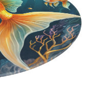 金ゴールド水中 カッティングボード (角)