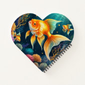 金ゴールド水中 ノートブック (裏面)