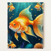 金ゴールド水中 プランナー手帳 (裏面)