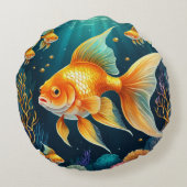 金ゴールド水中 ラウンドクッション (裏面)