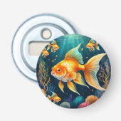 金ゴールド水中 栓抜き (正面)