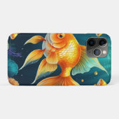 金ゴールド水中 Case-Mate iPhoneケース (裏面(横))