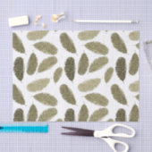 金ゴールド水彩の羽 薄葉紙 (クラフト)