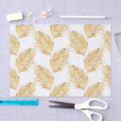 金ゴールド水彩パームフロント 薄葉紙 (クラフト)