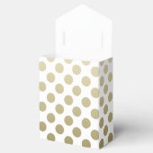 金ゴールド水玉模様 フェイバーボックス (オープン)