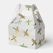 金ゴールド水色トンボ フェイバーボックス (裏面サイド)