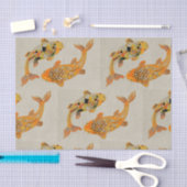 金ゴールド池 薄葉紙 (クラフト)