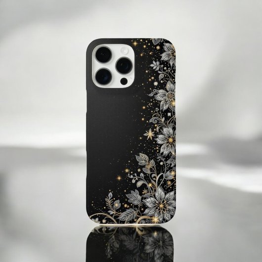 金ゴールド注入フローラ Case-Mate iPhoneケース
