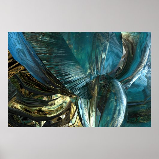 金ゴールド流 ポスター (正面)