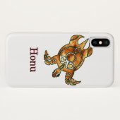 金ゴールド海亀 Case-Mate iPhoneケース (裏面(横))