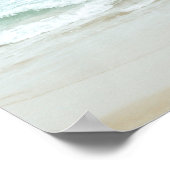 金ゴールド海岸 |アートプリント ポスター (角)