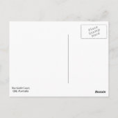 金ゴールド海岸，クイーンズランド，オーストラリア ポストカード (裏面)