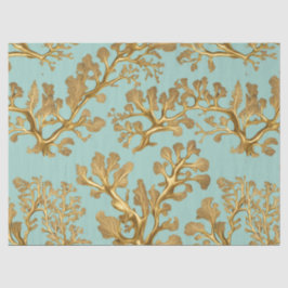 金ゴールド海藻オンシーフオムグリーンティッシュペーパー 薄葉紙