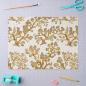 金ゴールド海藻オンライトサンドティッシュペーパー 薄葉紙 (クラフト)