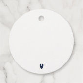 金ゴールド海軍の水中海魚の最初の聖餐会 フェイバータグ (裏面)