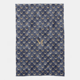 金ゴールド海軍パーティー結婚の装飾 キッチンタオル