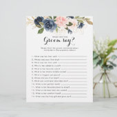 金ゴールド海軍ブライダルシャワー新郎は何と言った (スタンド正面)