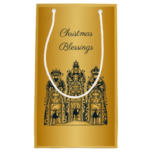 金ゴールド海軍三賢者 スモールペーパーバッグ (正面)