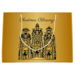 金ゴールド海軍三賢者 ラージペーパーバッグ